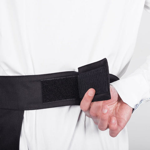 Delantal-Bretagne-Sin-peto-camareros-cierre-velcro