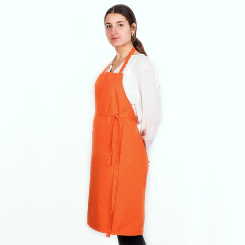 Delantal-Soller-Peto-Bolsillo-Naranja-perfil