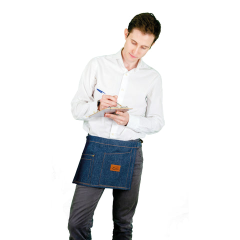 DELANTAL KANSAS SIN PETO BOLSILLO