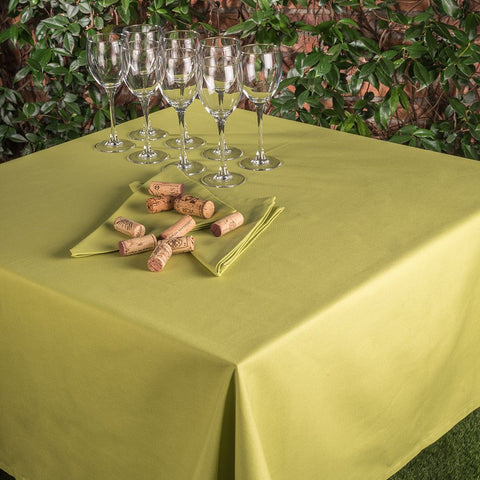 Mantel-Servilletas-Roma-Algodon-hosteleria-verde-pistacho-2