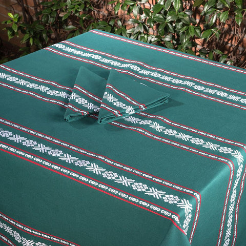 Mantel-Servilletas-Vasca-Algodon-hosteleria-verde-3