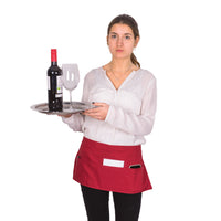 DELANTAL VEGA SIN PETO BOLSILLO