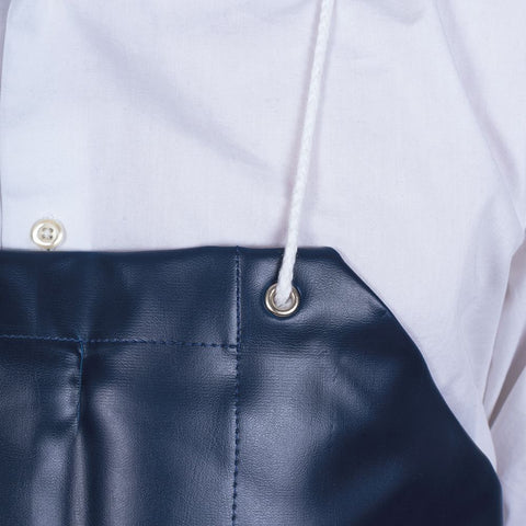 delantal-hule-azul-ojetes